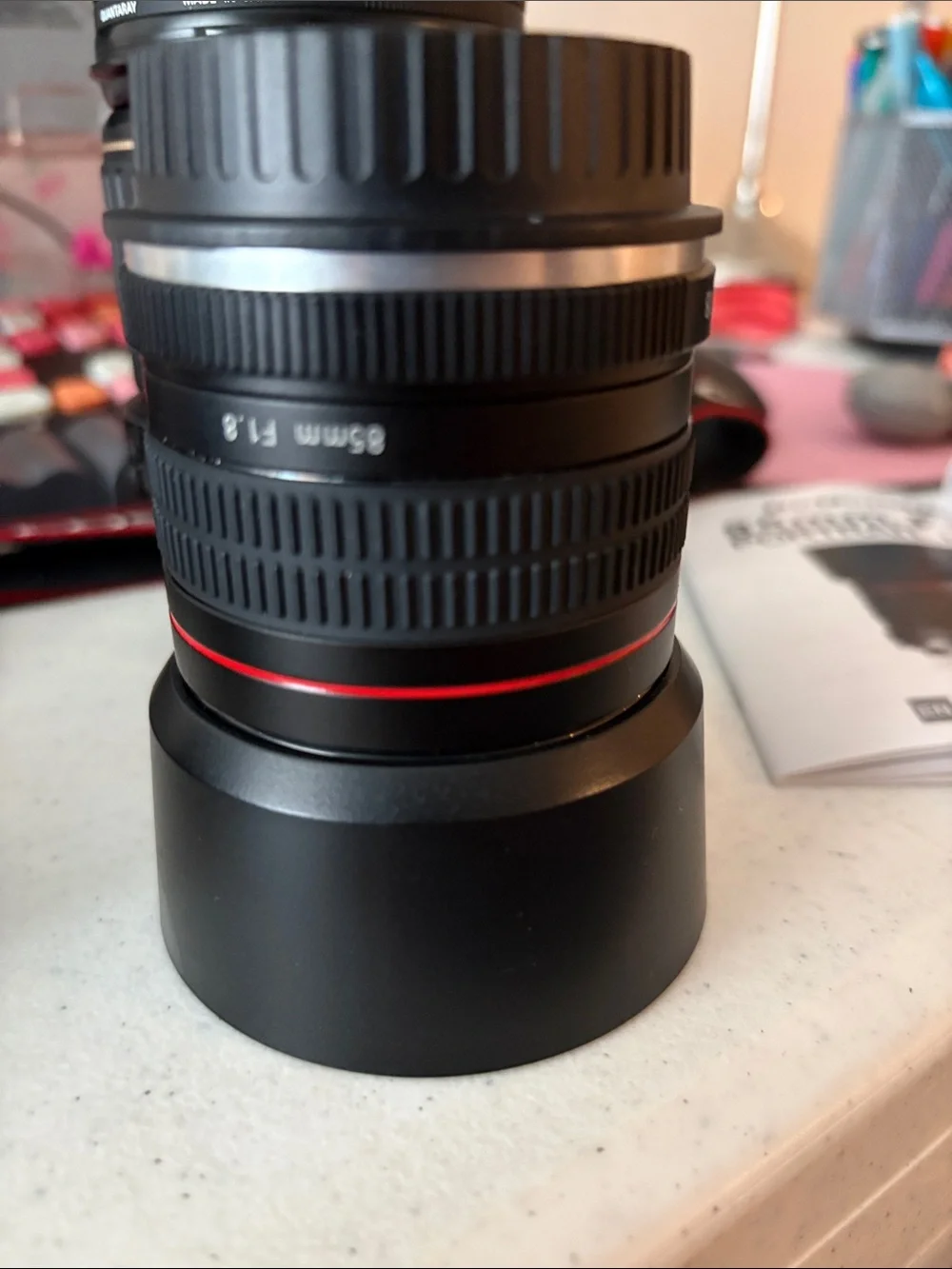85mm F1.8 Portrait Lens - Black